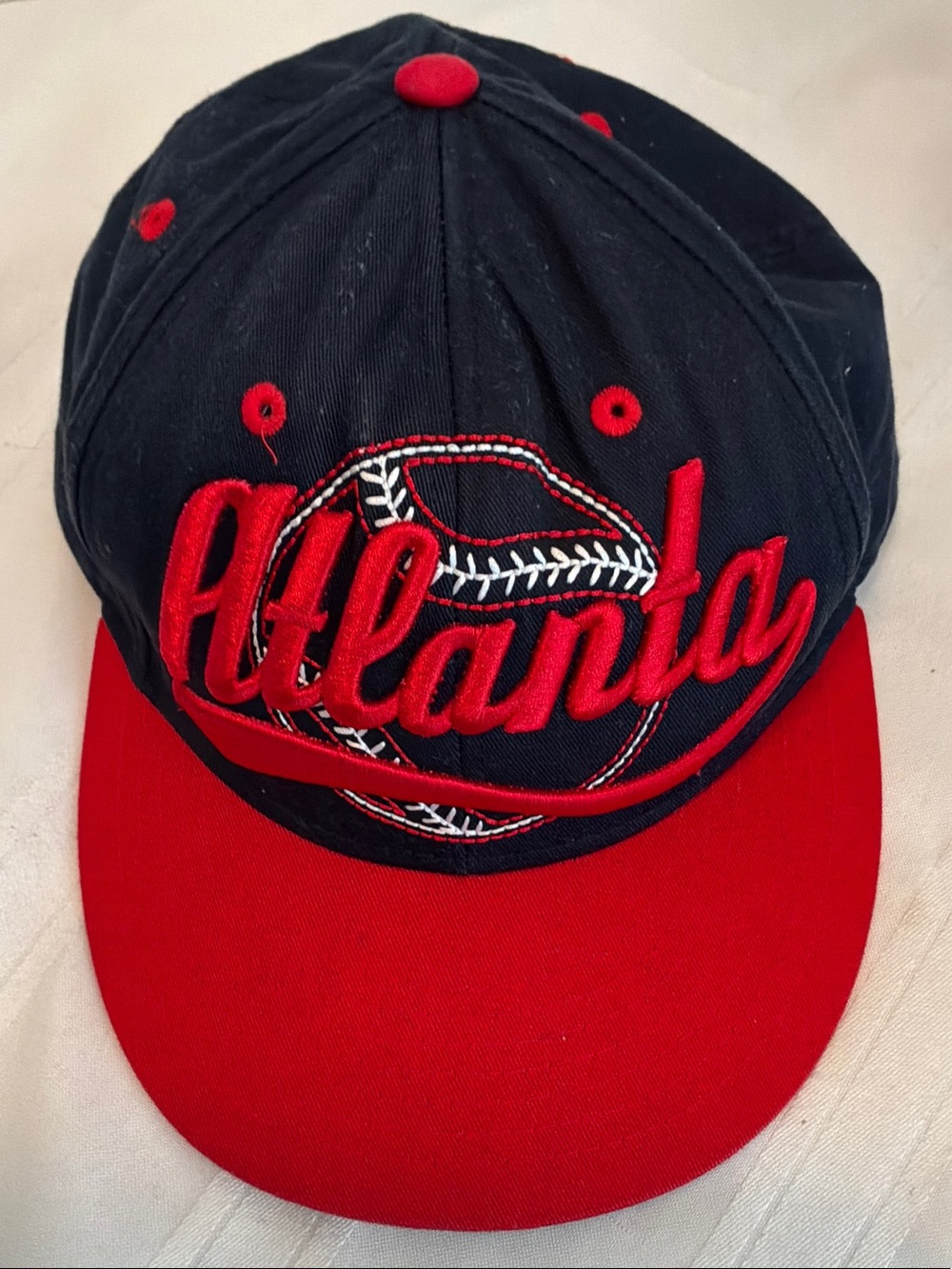 KBETHOS Atlanta Braves SnapBack baseball cap adjustable